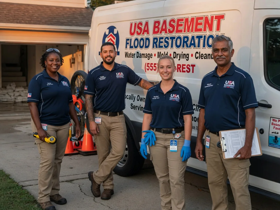 Basement Flood Cleanup company in Linden, VA