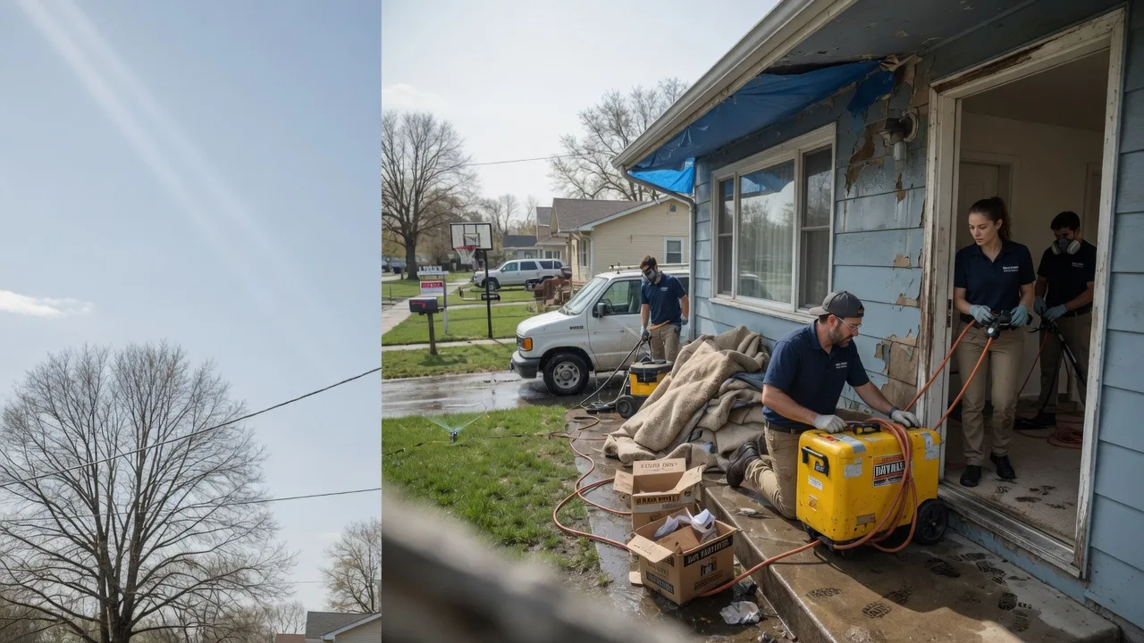 Basement Flood Cleanup in Linden, VA near me